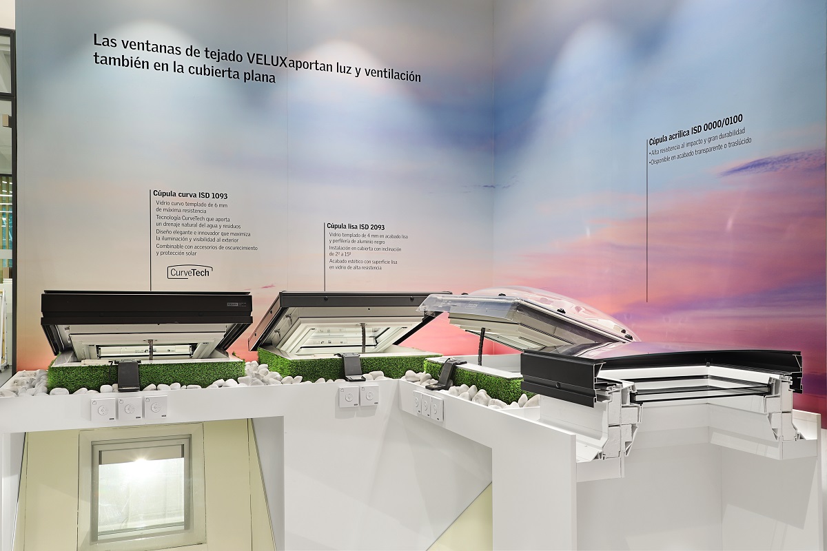 exposición velux cubierta plana